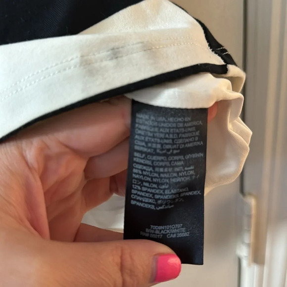 Bebe Striped Mini Bodycon Sexy Girly Dress Size XS - Picture 5 of 7